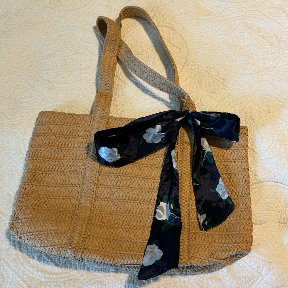 Draper James summer tote bag